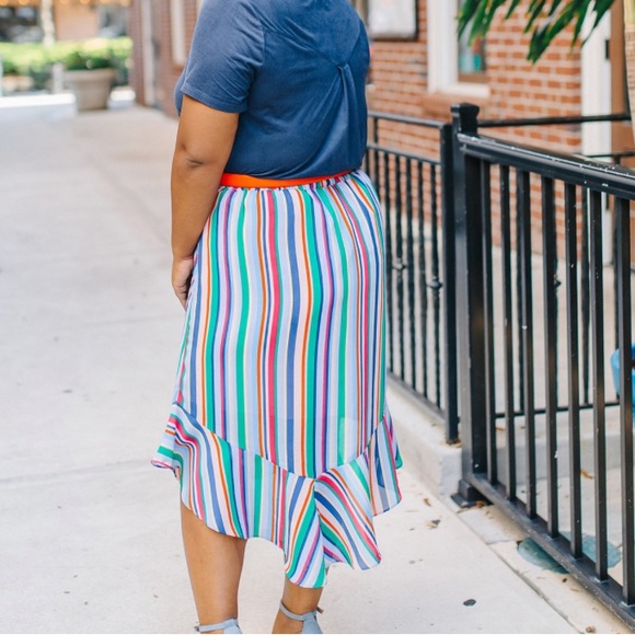 A new day multicolored skirt - Picture 1 of 16